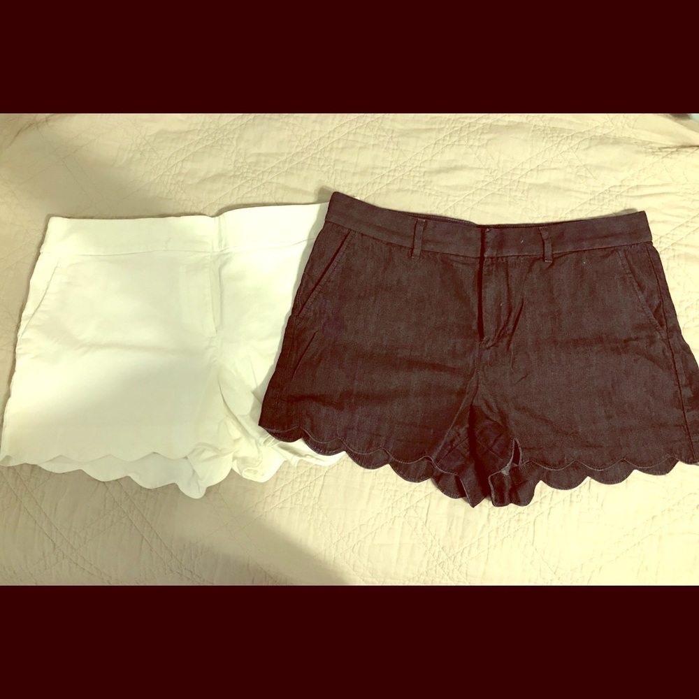 4’ Scalloped Shorts